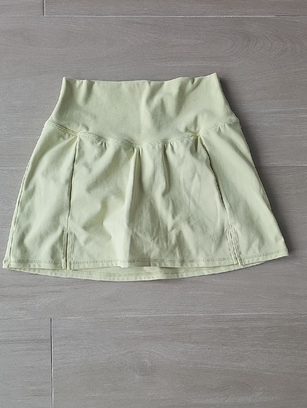 P'tula Pale Yellow Circle Skirt